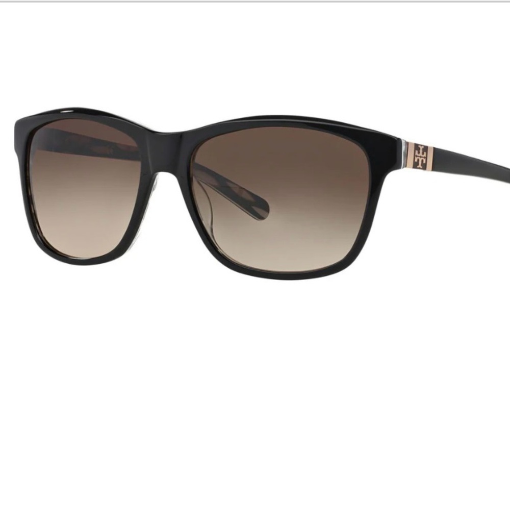 Tory Burch Black and Brown Sunglasses